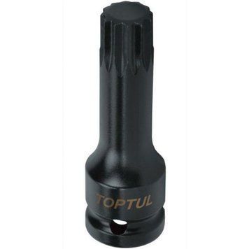 Головка торцева SPLINE ударна TOPTUL М18 L77 мм 1/2" KADB1618L KADB1618L фото