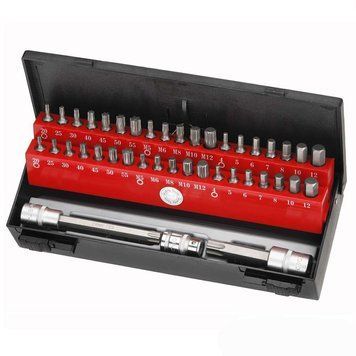 Набор бит 6-гр. Torx, Spline 44 ед. (головка-бита T55, T70) 3/8" и 1/2" Force 4442C 4442C F фото