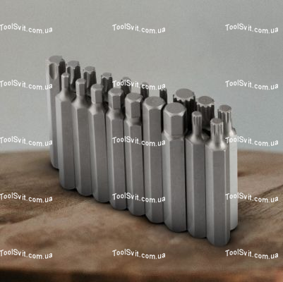 Набір зірок і шестигранників 40 од. INTERTOOL HT-1848 HT-1848 фото
