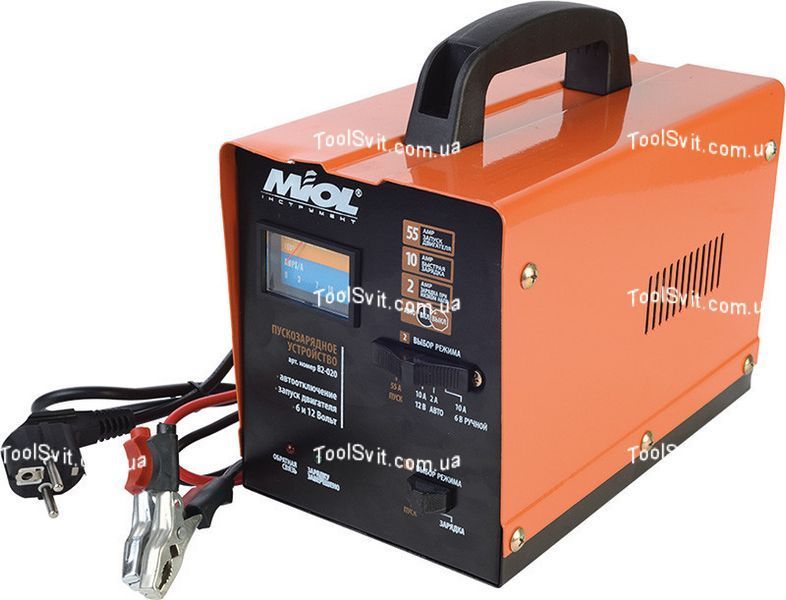 Пускозарядное устройство 6-12В, 220V, 55A Miol 82-020 82-020 фото