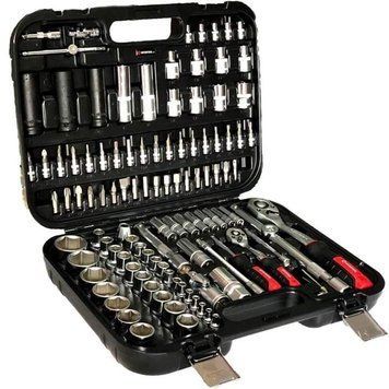 Набір інструментів 1/2 "& 1/4" 111 од., Cr-V INTERTOOL ET-8111 ET-8111 фото