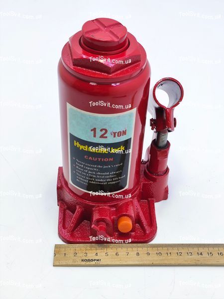 Домкрат гидравлический "бутылочный" 12 т Profline 970012 970012 фото