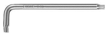 Ключ Torx Г-обр. длинный Т55, L=51/178 мм (FORCE 76655L) 76655L F фото