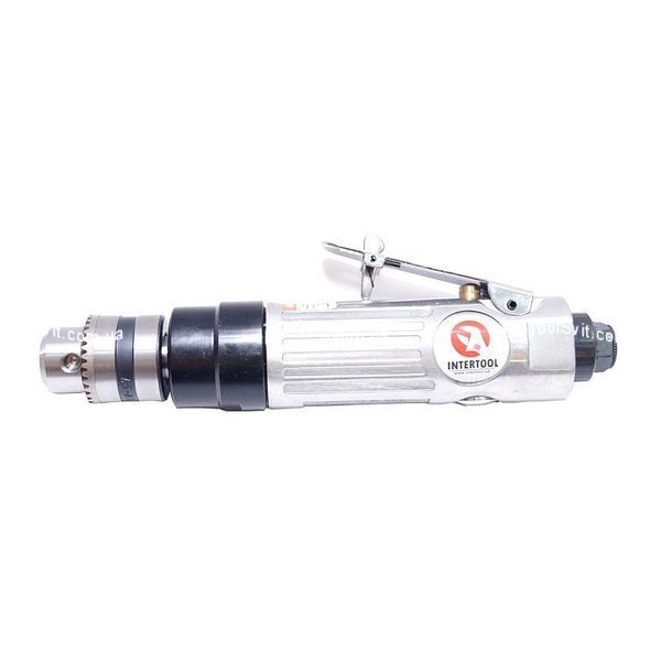 Дрель пневматическая 3/8" 1,5-10 мм INTERTOOL PT-0904 PT-0904 фото