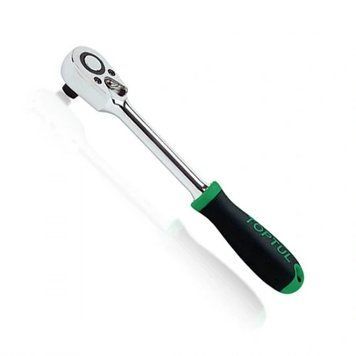 Тріскачка 3/8" 72 зубці (гумова ручка) TOPTUL CJRM1220 CJRM1220 фото