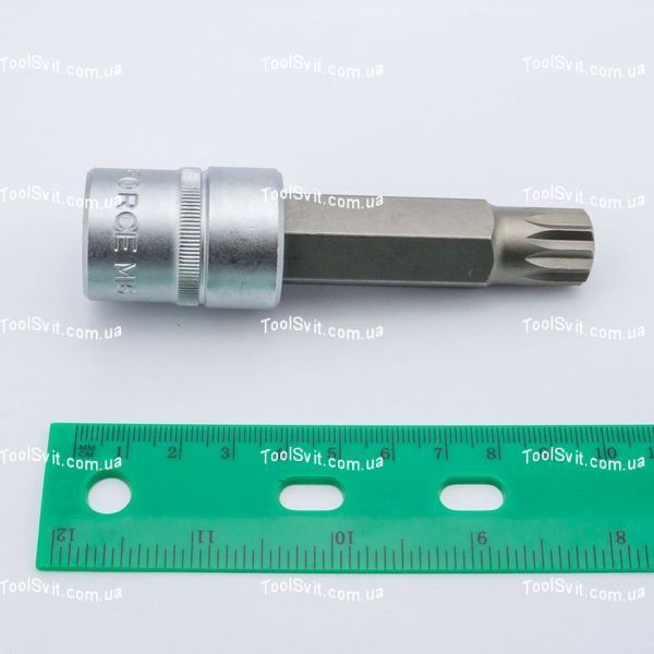 Головка-бита Spline с отверстием 1/2" М16 Force 34810016T F 34810016T F фото