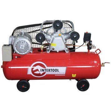 Компрессор поршневой 100 л INTERTOOL PT-0036 PT-0036 фото