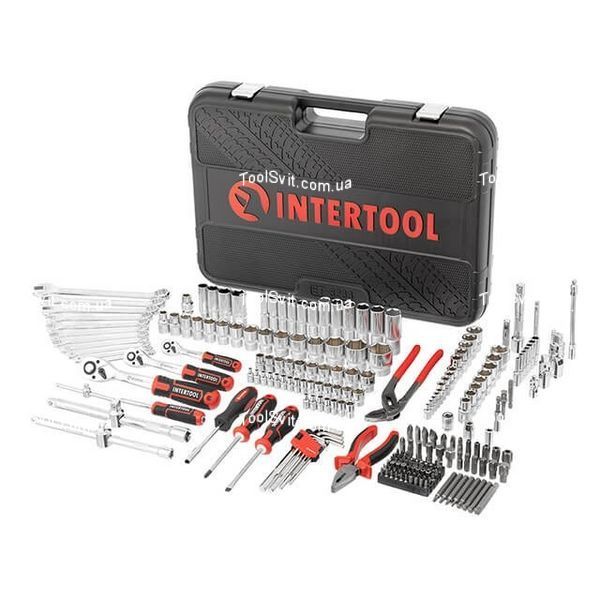 Набор инструментов 1/2" & 3/8" & 1/4", 233 ед., Cr-V STORM INTERTOOL ET-8233 ET-8233 фото