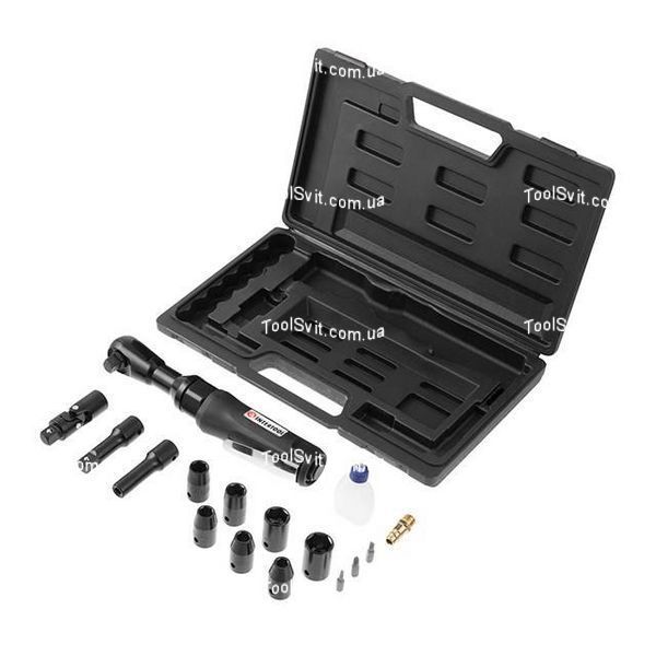 Гайковерт кутовий у кейсі + набір головок 1/2" INTERTOOL PT-1110 PT-1110 фото