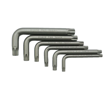 Набор угловых ключей с отверстием TORX T40-T60 6 ед. FORCE 5063T F 5063T F фото
