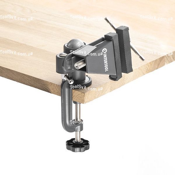 Тиски универсальные шарнирные 78 мм, 360&deg; INTERTOOL HT-0094 HT-0094 фото
