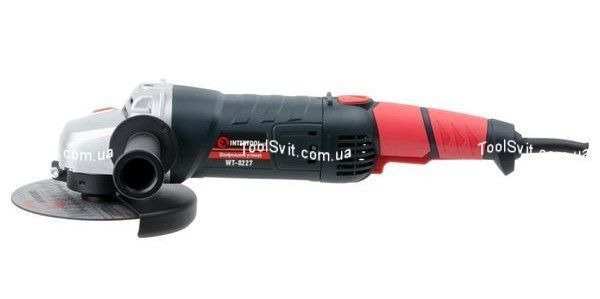Шлифовальная машина угловая 1800 Вт, диаметр круга 180 мм, 8000 об/хв, INTERTOOL WT-0227 WT-0227 фото