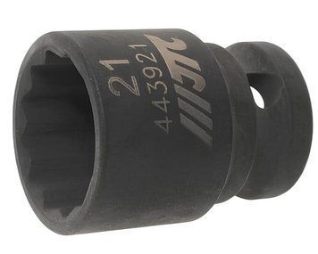 Головка ударна 1/2" 12гр. 21мм 443921 JTC 443921 JTC фото