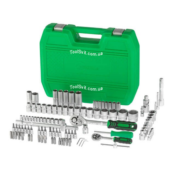 Набір інструментів 1/2" & 1/4" 108 од. INTERTOOL ET-6108SP ET-6108SP фото