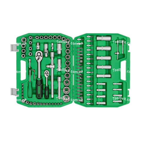 Набір інструментів 1/2" & 1/4" 108 од. INTERTOOL ET-6108SP ET-6108SP фото