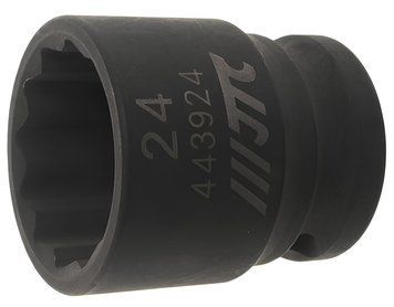 Головка ударна 1/2" 12гр. 24мм 443924 JTC 443924 JTC фото