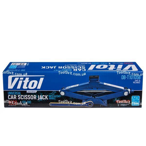 Домкрат гвинтовий 1,5 т Vitol ST-105B-1.5 t ST-105B-1.5t фото