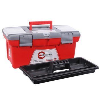 Ящик для інструментів, 18" 480x250x230 мм INTERTOOL BX-0418 BX-0418 фото