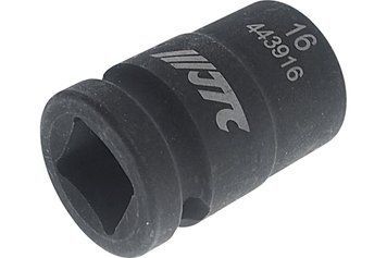Головка ударна 1/2" 12гр. 16мм 443916 JTC 443916 JTC фото
