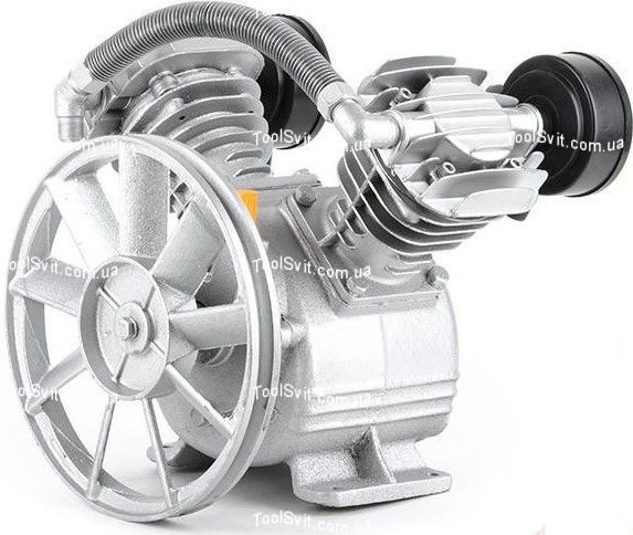 Компресор поршневий 100 л INTERTOOL PT-0014 PT-0014 фото