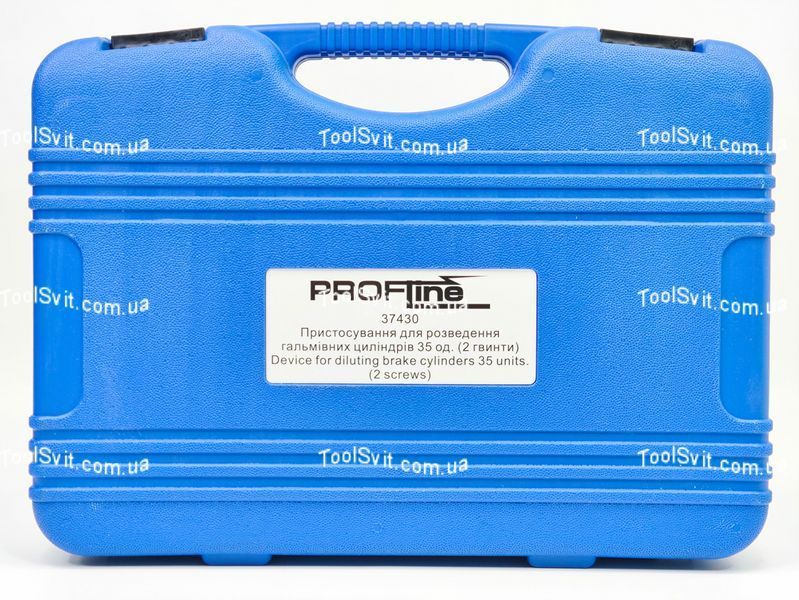 Приспособление для разведения тормозных цилиндров 35 шт. (2 винта) Profline 37430 37430 фото