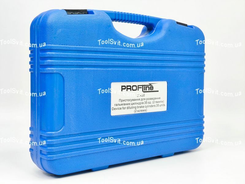 Приспособление для разведения тормозных цилиндров 35 шт. (2 винта) Profline 37430 37430 фото