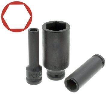 Головка 6-гранна ударна (L=85 мм; 37&nbsp;мм; 1/2") Force 4458537 4458537 F фото