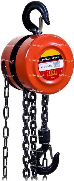 Таль ланцюгова 1т INTERTOOL GT1401 GT1401 фото