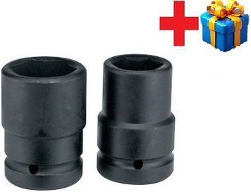 Головка 1-1/2" 6-г. ударна 55 мм, L = 90 мм Force 412555 F 412555 F фото