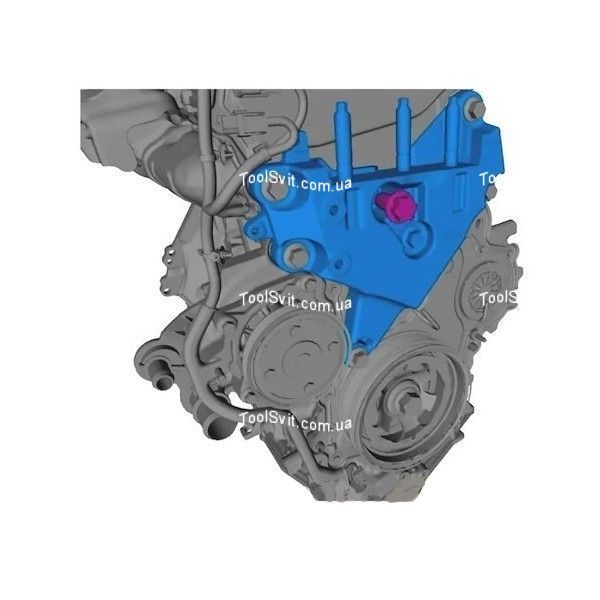Головка для гвинта кронштейна двигуна FORD EcoBlue 2,0 л. 6962 JTC 6962 JTC фото