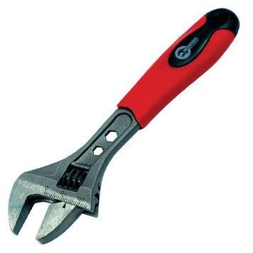 Ключ розвідний обгумована рукоятка 0-25 мм INTERTOOL HT-0195 HT-0195 фото