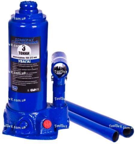 Домкрат бутылочный 3 т Vitol ДБ-03006 ДБ-03006 фото