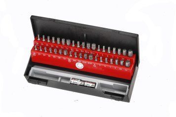 Набор бит 6-гр. Torx, Spline 40 ед. (пластиковый кейс) 3/8" и 1/2" Force 4401C 4401C F фото